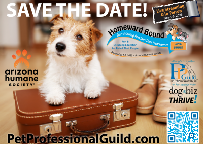 Pet Professional Guild Announces 2023 Summit, Invites Proposals for Academic Sessions and Skill Labs